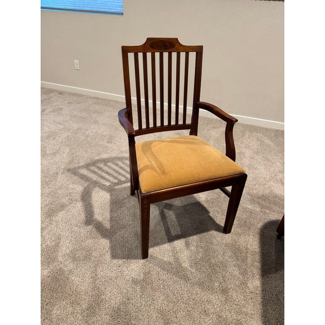 Mid-Century Modern Amazing Deal!! - From Initial Purchase Value of $15k+ to Only $2,900 1950s Mid-Century Modern Dining Table + Chairs - Set of 10 For Sale - Image 3 of 7