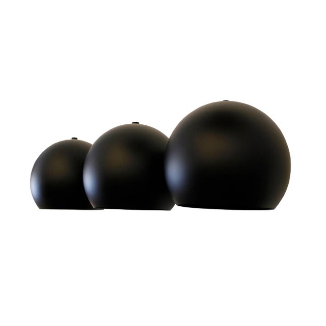 Early 21st Century WallBalls Sconce Lacquered in Black by Juanma Lizana For Sale - Image 5 of 10