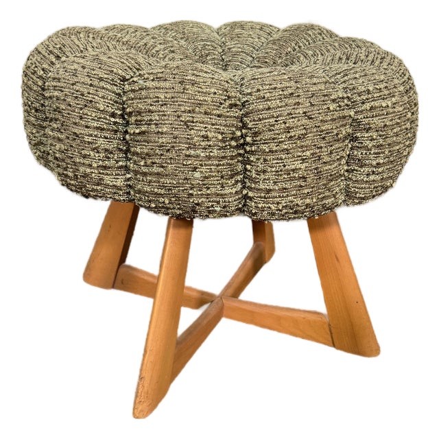 Mid 20th Century Heywood-Wakefield Stool For Sale