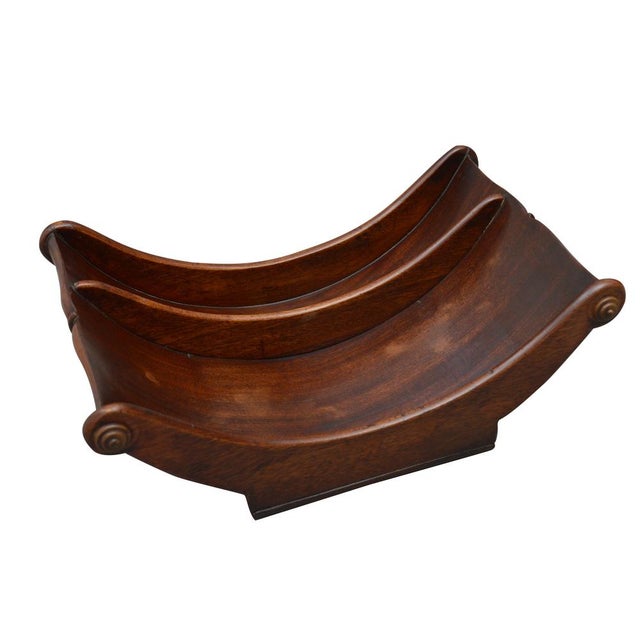 Antique Mahogany Cheese Coaster For Sale - Image 6 of 10