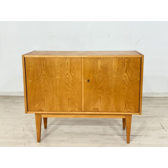 Beautiful chest of drawers from the iconic Hellerau Series 602, a true mid-century design classic. The piece impresses...