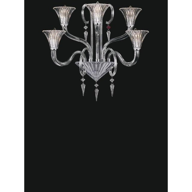 Not Yet Made - Made To Order Collection Diamante Wall Lamp in Metal and Crystal by Jago For Sale - Image 5 of 7