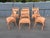 Set of Six Designer Dining Chairs, Art Nouveau Style, 1980s For Sale In Miami - Image 6 of 17