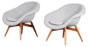 Set of Czech Lounge Chairs by Frantisek Jirak, 1950s