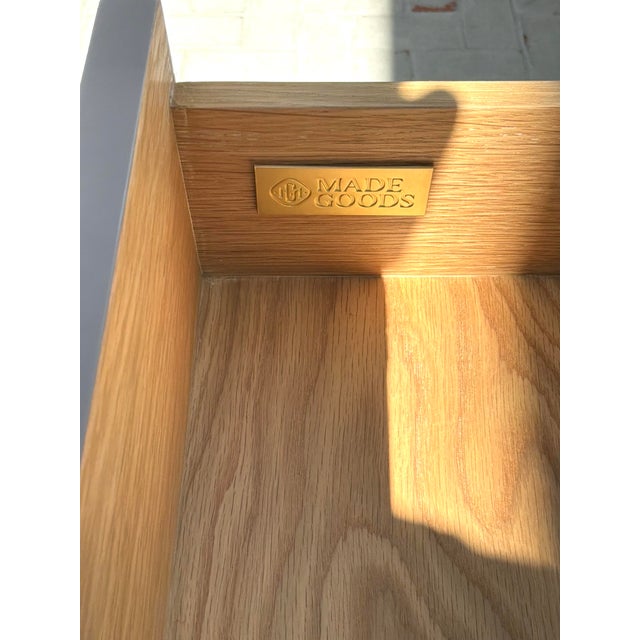 Gray Made Goods Co. Lena Faux Raffia Dresser. For Sale - Image 8 of 8