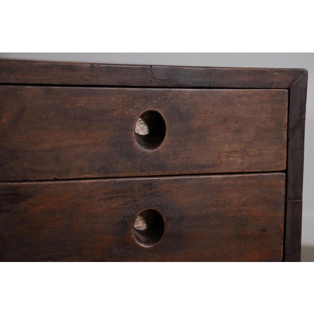 1950s Desk with Integrated Lamp by Pierre Jeanneret for Chandigarh, 1950s For Sale - Image 5 of 18