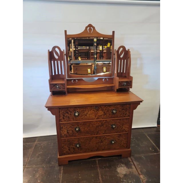 1900s Arts & Crafts Dresser By: Shapland & Petter Mission Style For Sale - Image 10 of 10