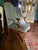 Wood Large Louis XV Style Bergère Armchairs, 19th Century, Set of 2 For Sale - Image 7 of 12