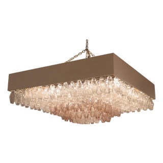 1930s Large Venini Glass Light Installation For Sale
