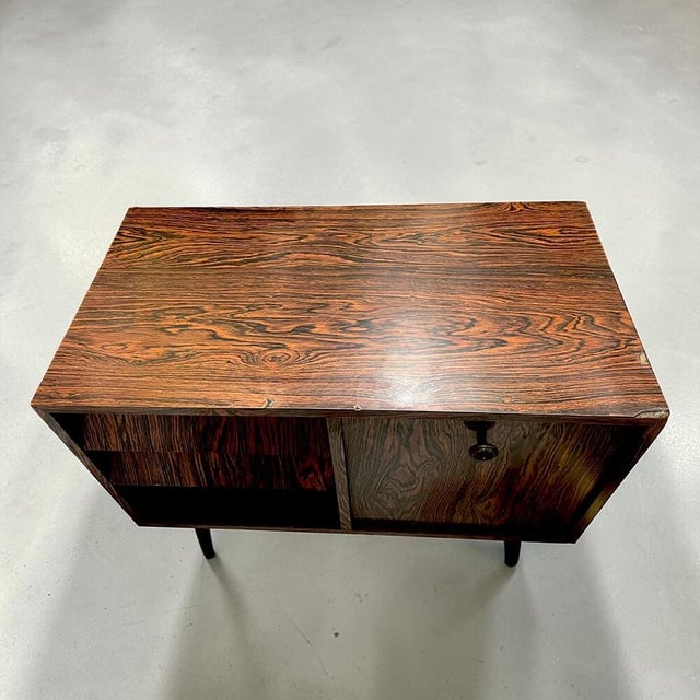 Mid-Century Modern Danish Rosewood Effect Sideboard with Drawers, 1960s For Sale - Image 4 of 16