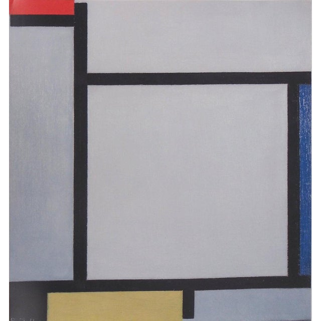 Piet Mondrian (1872-1944) Composition in Yellow and Red Original color poster published for the artist's 2019 exhibition...