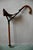20th Century English Hunting Walking Stick with Seat in Bamboo, Leather and Metal, 1960s For Sale - Image 6 of 13
