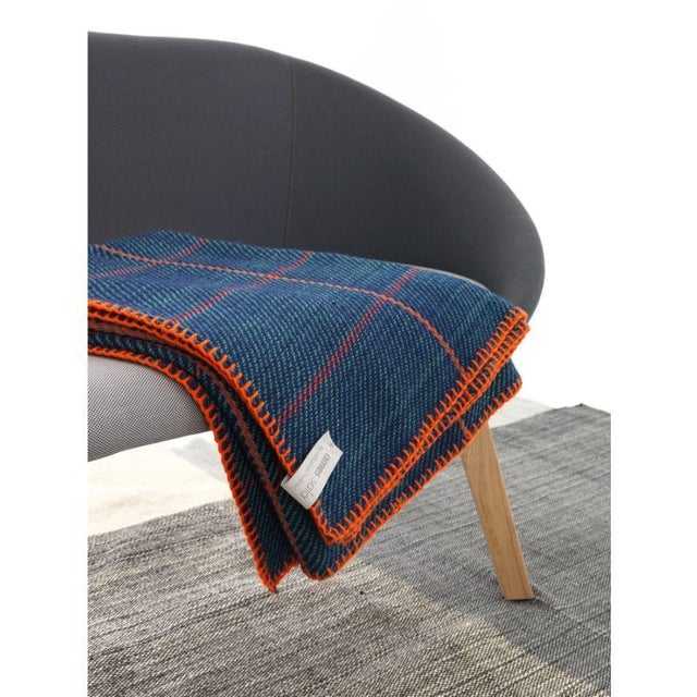Blue Plaid in Manta by Sebastian Herkner For Sale - Image 6 of 18