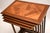 Early 20th Century Antique Edwardian Walnut Nest of Four Tables, 1900, Set of 4 For Sale - Image 5 of 10
