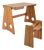 Vintage Swedish Desk and Stool by Gilbert Maklund, 1960s, Set of 2 For Sale