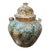 19th Century Hand-Painted Ceramic Sicilian Salt Container For Sale