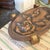 1930s 1930s Art Deco Hand-Carved Wood and Brass French Centerpiece For Sale - Image 5 of 15