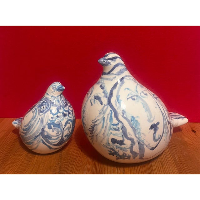 Florentine Ceramic Birds, 1970s, Set of 2 For Sale - Image 17 of 17