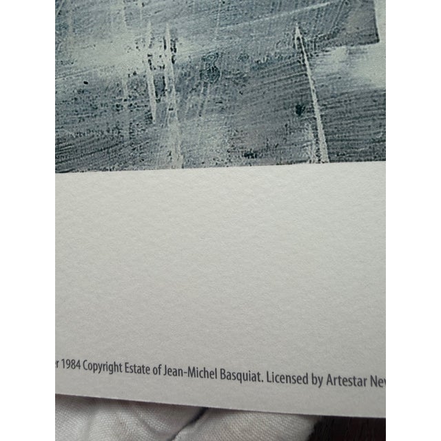 Pop Art Jean Michel Basquiat (1960-1988), Ass Killer, 1984, Copyright Estate of Jean Michel Basquiat, Licensed by Artestar New York, Printed in the UK For Sale - Image 3 of 17