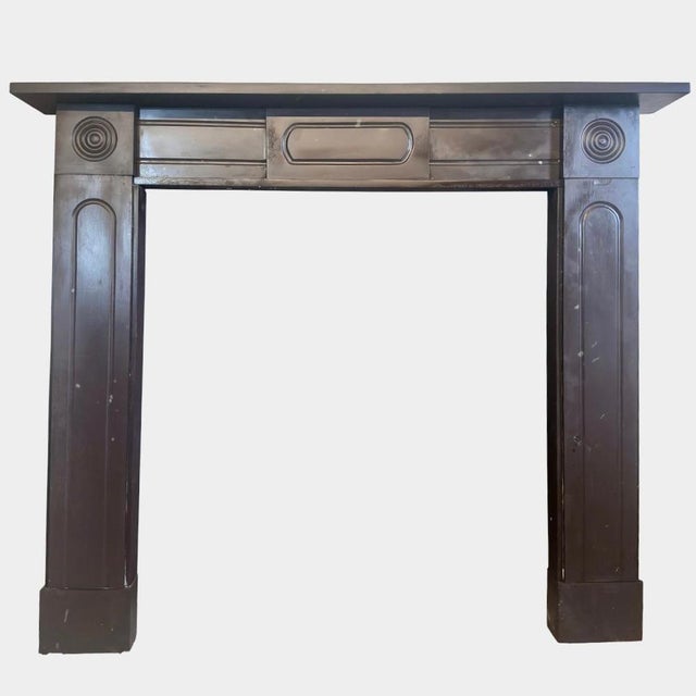 Antique Regency Fireplace Mantel, 1810 For Sale - Image 4 of 9