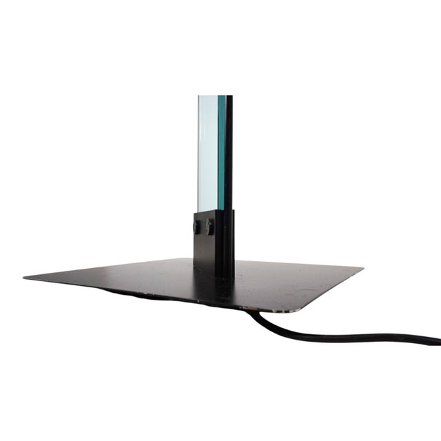 Black Laser Floor Lamp by Max Baguara for Lamperti, 1980 For Sale - Image 8 of 16