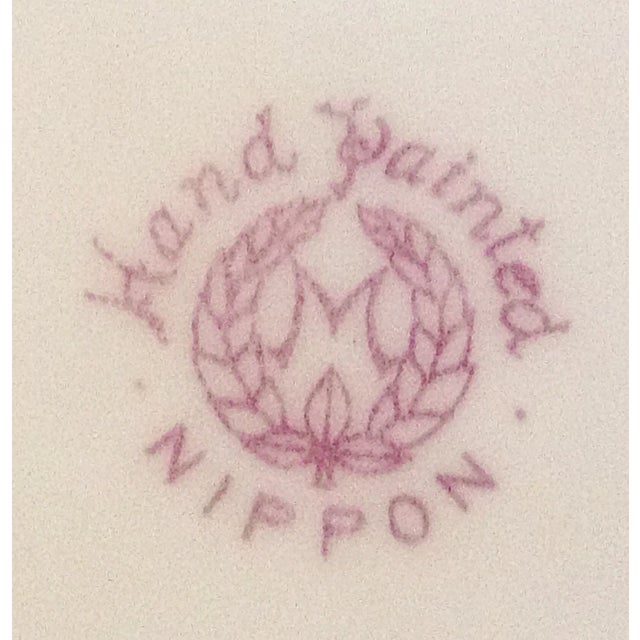 French Nippon Porcelain Coffee Service - Set of 9 For Sale - Image 3 of 3