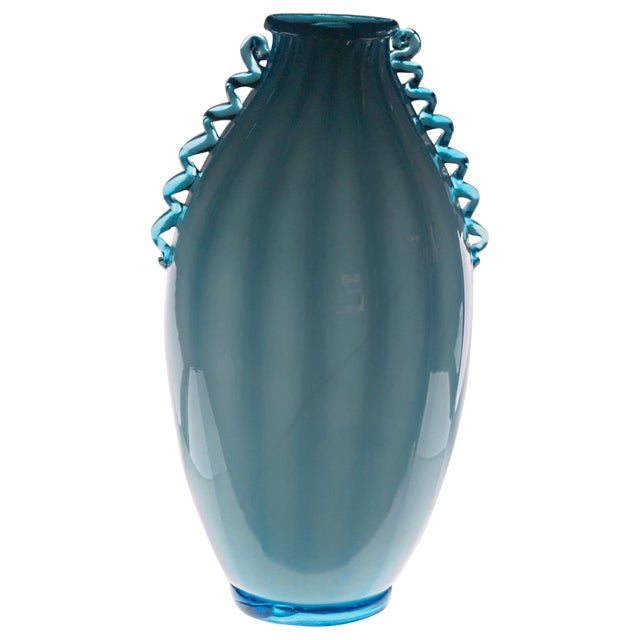 Shaded Vase by Cirillo Maschio for Marinuzzi Zecchin, 1920s For Sale