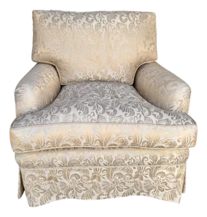 Randolph & Hein Down Filled Roll Arm Club Chair With - Nancy Corzine 1 of 2