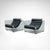 Italian space age design by Fabio Lenci, the Hyaline (pronounced as “Hay’Line) chairs are a prime example of Italian...