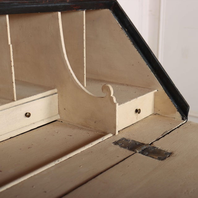 Swedish Oak Bookcase with Secretary For Sale - Image 18 of 18