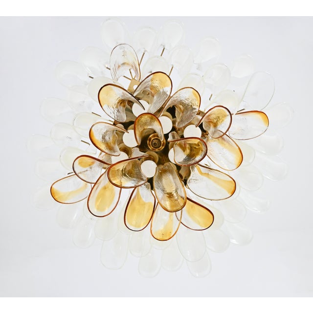 1970s Murano Glass Ceiling Lamp from La Murrina, 1970s For Sale - Image 5 of 10