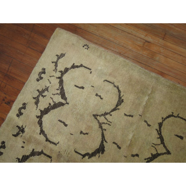 Brown Vintage Turkish Anatolian Rug - 4'11" x 9'2" For Sale - Image 8 of 9
