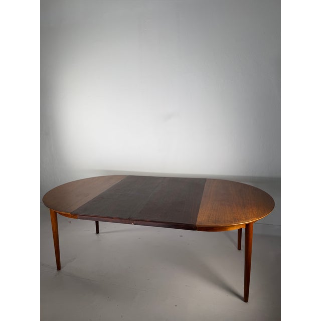 Danish Model 204 Extendable Dining Table in Rosewood by Helge Sibast for Sibast Møbler, 1962 For Sale - Image 14 of 18