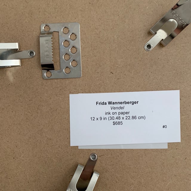 Paper Vendel”Signed and Stamped Fashion Illustration For Sale - Image 7 of 13