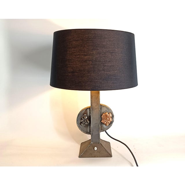 Brutalist Table Lamps, 1970s, Set of 2 For Sale - Image 10 of 12