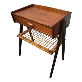 Danish Teak Nightstand by Soren Rasmussen, 1970 For Sale