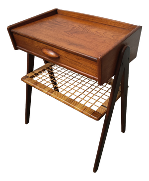 Danish Teak Nightstand by Soren Rasmussen, 1970