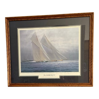1920 the America’s Cup Resolute Defeats Shamrock IV For Sale