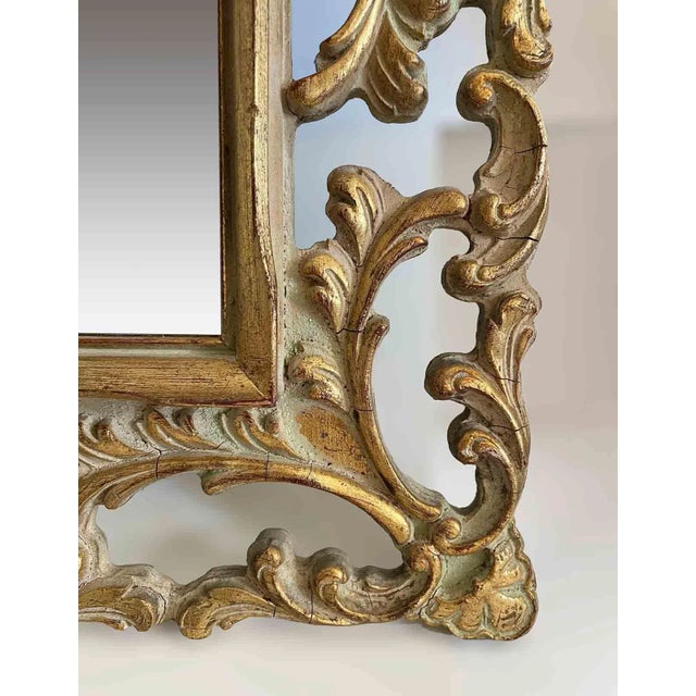 Vintage Gilt Mirror For Sale In Providence - Image 6 of 7