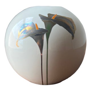 Otagiri Vase Golden Calla Design For Sale