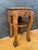 1940s Chinese Carved Hardwood Side Table, Mid-20th Century For Sale - Image 5 of 11