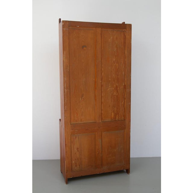 Antique Oregon Pine Bookcase by Martin Nyrop for Rud Rasmussen, Denmark, 1905 For Sale - Image 12 of 18