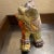 Vintage Multi-Color Porcelain Foo Dog Made in Hong Kong For Sale - Image 4 of 12