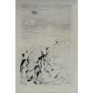 Pierre-Auguste Renoir Sur La Plage a Berneval 1910 For Sale