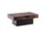Wood Coffee Table Forming a Bar with Sliding Top, 1970s For Sale - Image 7 of 7