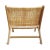2020s Natural Teak & Rattan Easy Chair For Sale - Image 5 of 12