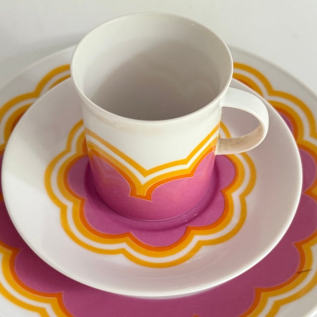 Modern Coffee Set by Hans-Theodor Baumann for Rosenthal Germany, 1970, Set of 3 For Sale - Image 3 of 7