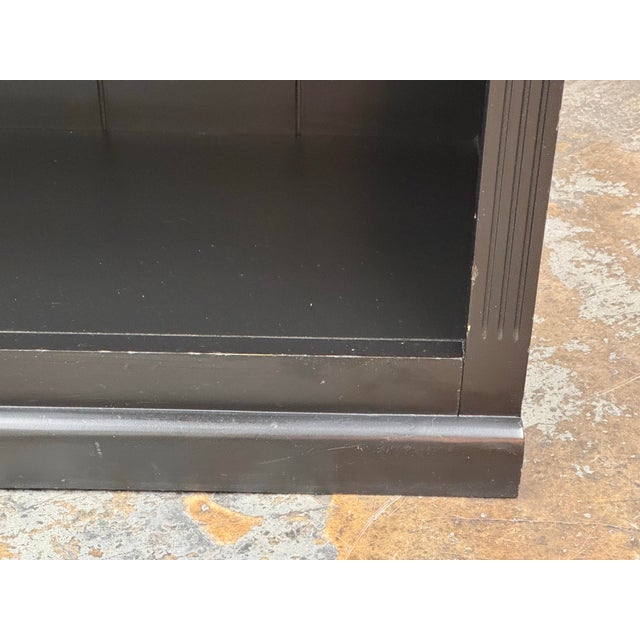 Ballard Designs Tuscan Flush Center Bookcases, Pair For Sale - Image 11 of 12