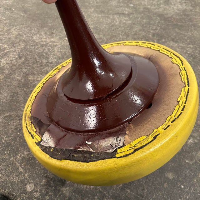 Knoll Saarinen Tulip Base Swivel Stool For Sale - Image 10 of 11