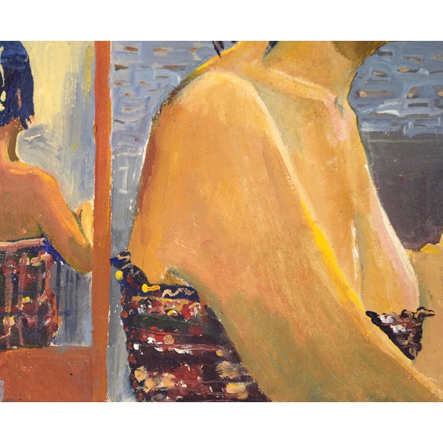 American "American Geisha" - Figurative Portrait in Oil on Linen by Patricia Gren Hayes For Sale - Image 3 of 11